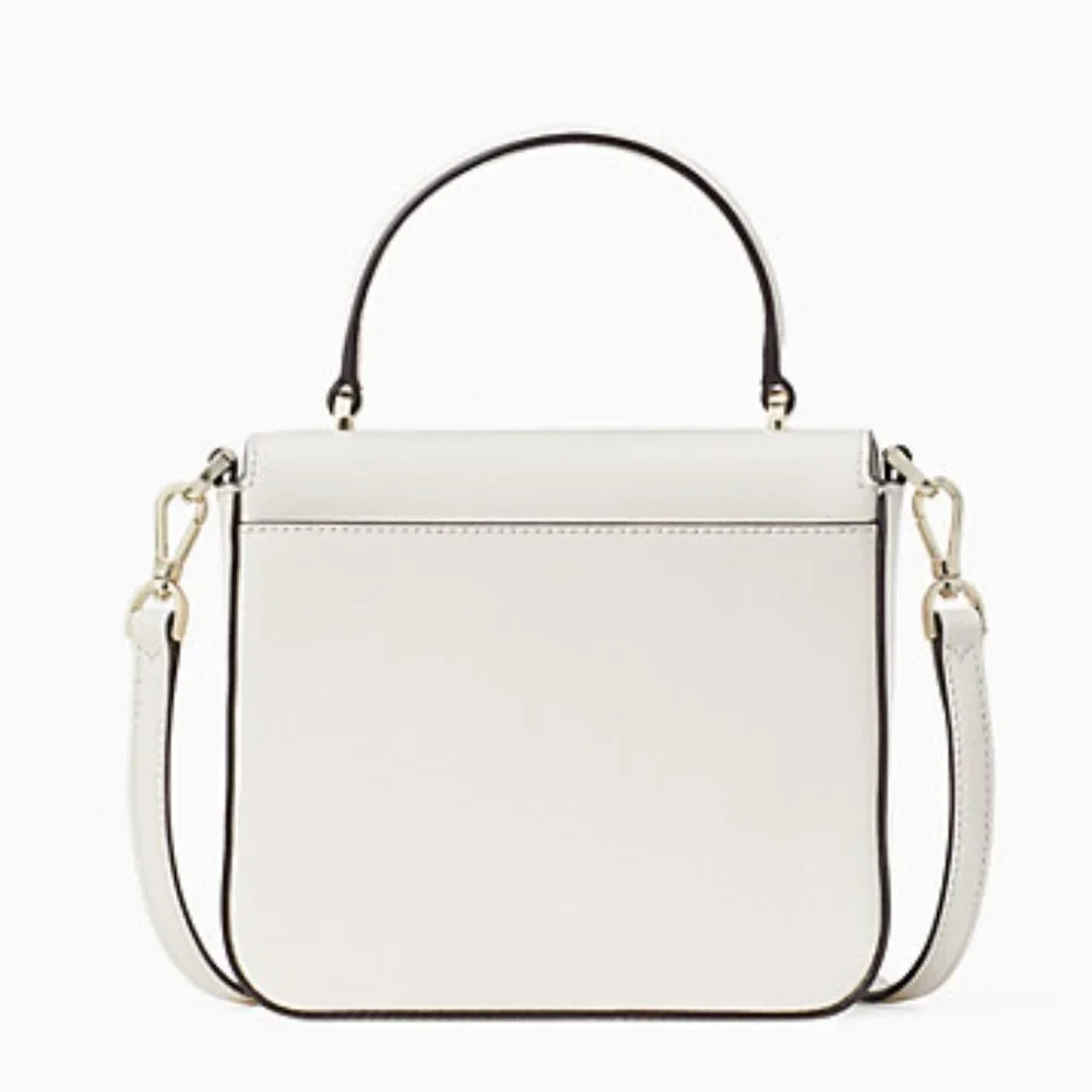 Kate Spade Staci Square Crossbody Saffiano Leather Parchment - Picture 5 of 16